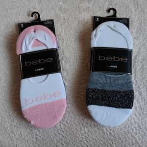bebe ♡ 6 liner socks